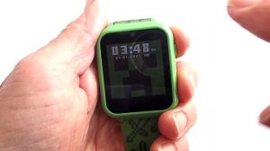 Features of the Minecraft Touchscreen Interactive Smart Watch