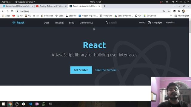 01 - ReactJS Introduction Why we need ReactJS ? - Hitesh Tripathi смотреть онлайн