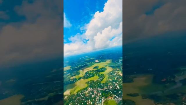 aerial view of kochi airport