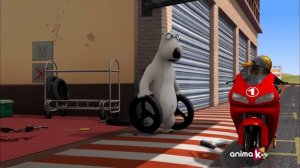 2-45. Бернард - Мотоспорт (Bernard Bear - Motorcycling) HD