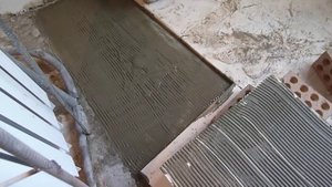 утепление  пола  пеноплэксом