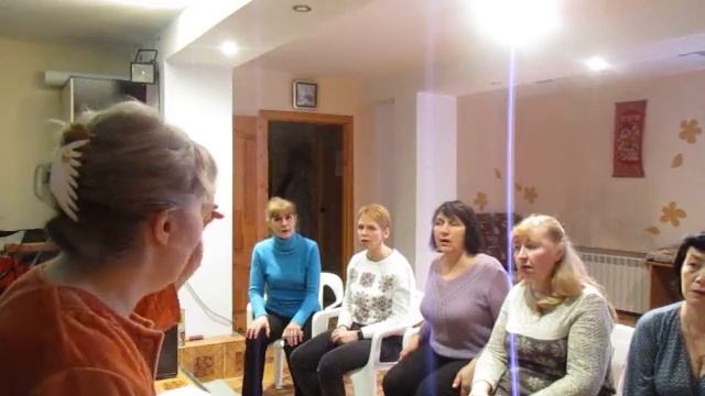 Репетиции ансамбля ВАСИЛИСА, рук. Е. Новопавловская смотреть онлайн