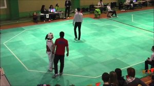 Taekwondo WTF. VIII Первенство Кубок Главы г. Дзержинский. 05.04.2015. Шумилина-Агафонова.