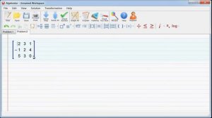 матрицы в программе Algebrator  сложение вычитание умножение