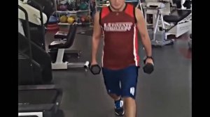 Тренировка Хабиба Нурмагомедова