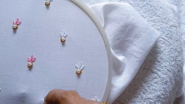 Hand embroidery. Hand embroidery all over design for dresses and frocks .