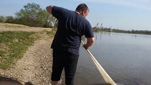 Ловля кастинговой сетью по адыгее