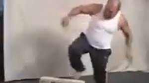 Когда  не занимался гимнастикой