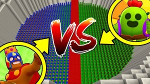 100000 СПАЙКОВ VS 100000 ЕЛЬ ПРИМО! МОБ АРЕНА МАЙНКРАФТ! РОЛЕВАЯ ИГРА АРЕНА