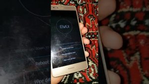Huawei P9 lite VNS-L21 сброс настроек hard reset графический ключ пароль зависает висит