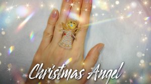 DIY РОЖДЕСТВЕНСКИЙ АНГЕЛ из БИСЕРА со схемой | Christmas angel