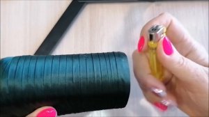 Декор бутылки военного! Декупаж бутылки косой бейкой (атласной лентой) / Bottle decoration / DECOR