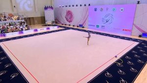Лала Крамаренко обруч // Турнир «Хрустальная Роза» 2022