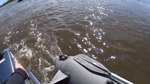 Лодочный мотор Sea-Pro T 3S или Sea-Pro 2,6S Впечатления. На реке Меша. смотреть онлайн