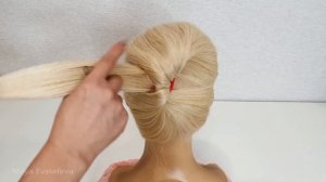 Быстрый Валик. Лучший Способ сделать СЕБЕ! Quick Hairstyle. The best way to do it YOURSELF!