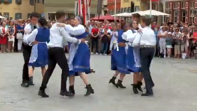 Volkstanz "Sternpolka"    Народный танец "Звездная полька"