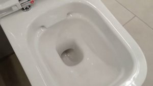 GEBERIT SMYLE SQUARE 500.683.00.2 WALL WC RIMFREE Комплект подвесного унитаза