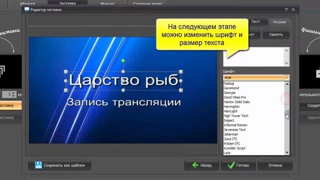 Программа для видеозахвата - «Экранная Камера»