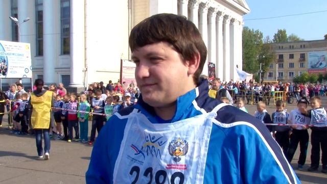 "Кросс наций 2014" С. Воронин: "Сегодня праздник у всех..." смотреть онлайн