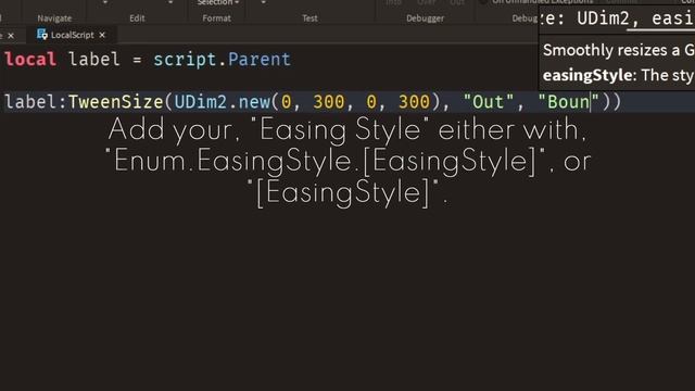 How to make a growing screen Gui in Roblox Studio (Tween Gui Size, working 2022 EASY GUI TUTORIAL!) смотреть онлайн