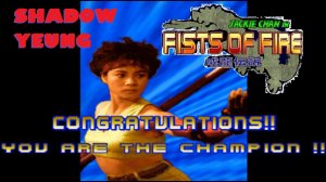 Jackie Chan in Fists of Fire (MAME) Shadow Yeung Arcade