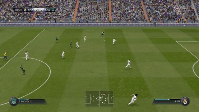 FIFA16 Real Madrid vs. Krasnodar Сенcационый матч)))!!! смотреть онлайн