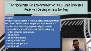 limit processed foods part 4 mechanism