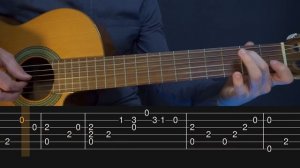 Misty Mountains Cold - The Hobbit (Simple Guitar Tab)