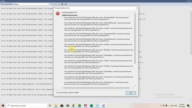Error code: cannot be processed because more than one code page 65001 and 1252 are specified for it смотреть онлайн