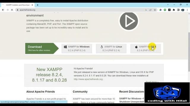 how to install xampp server#xammp #tutorial #codewithharry #webdevelopment #php #yahoobaba смотреть онлайн