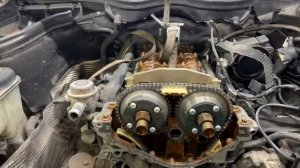 Замена цепи ГРМ на Mercedes-Benz C 230 Kompressor