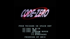 The Best of Retro VGM #3045 - Code-Zero (Sharp X68000) - Stage 1