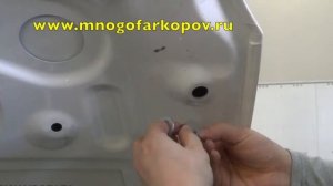 Амортизатор (упор) капота на Mercedes-Benz A KU-MB-A000-02 (обзор, установка)