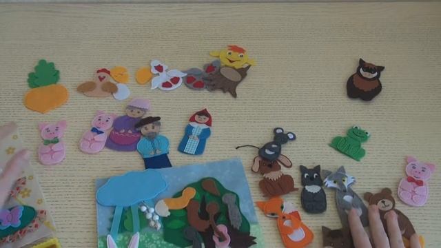 Развивающая книжка Сказки Две страницы и герои