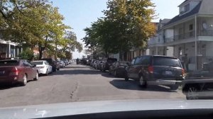 Driving through the streets of Hamtramck, Michigan