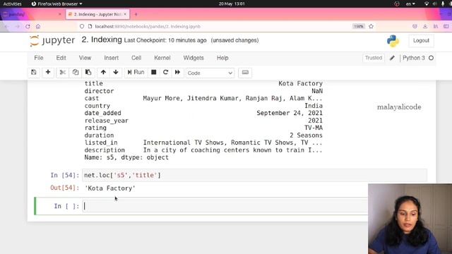 Pandas part 2 : Indexing смотреть онлайн