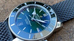 Breitling Superocean Heritage B20 green 42 mm