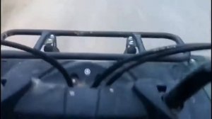 Yamaha Grizzly 125 exhaust sound. ЗВУК ВЫХЛОПА КВАДРОЦИКЛА БЕЗ ГЛУШИТЕЛЯ