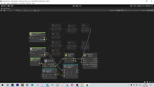 Делаем квест NPC на Unity используя визуальное программирование | Unity Visual Scripting