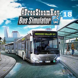 @АлексКосмо ПРОБУЕТ ПРОФЕССИЮ ВОДИТЕЛЯ АВТОБУСА В Bus Simulator 18 #FreeTPorg #FreeSteamKey 🗝 No💬