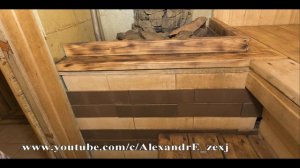 Кладка кирпича в бане вокруг печи