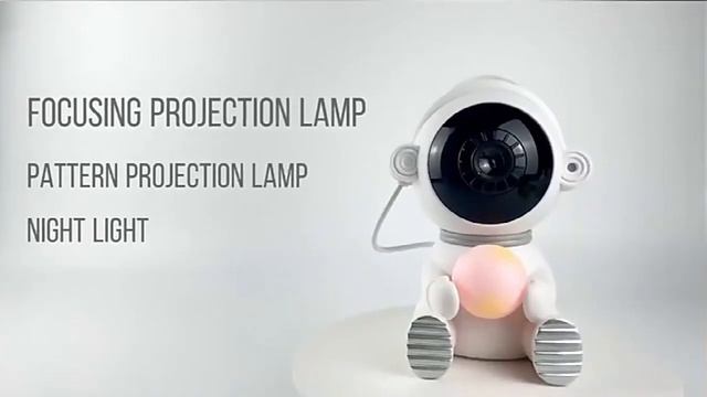 Festival decorative night light magnetic design remote control astronaut starry projector light