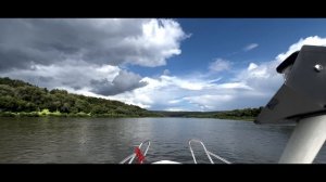 Таруса. Прогулки по Оке, дождливый август 2024.