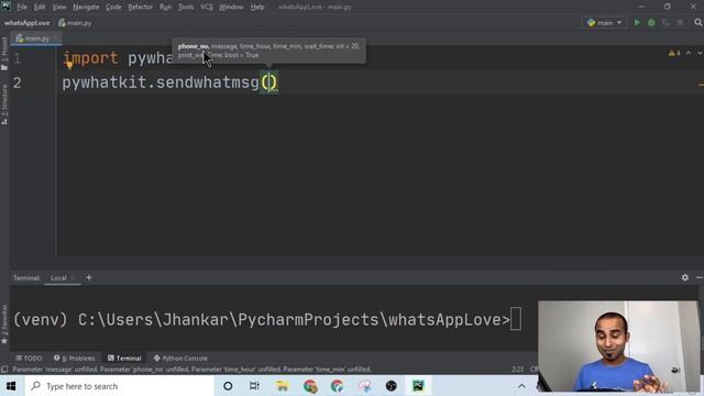 Automate WhatsApp message || Hack WhatsApp || WhatsApp trick || Learn Python || Python Project