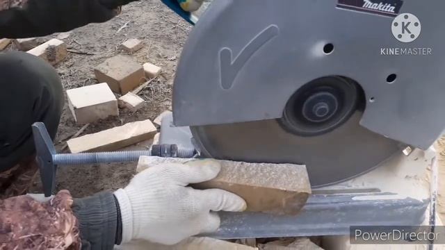 Ингушетия,Красивый и прямой способ резки аблисофки кирпичного франтона алмазным диском смотреть онлайн