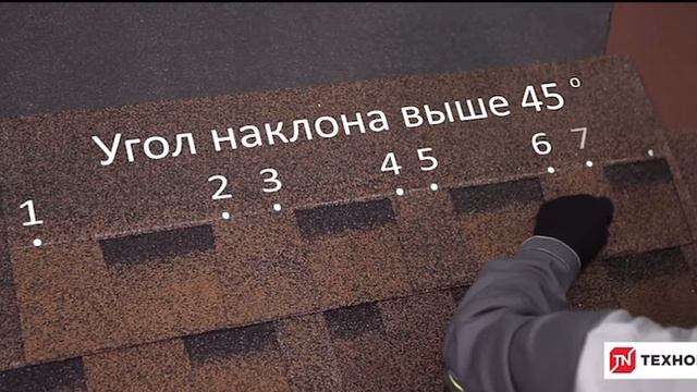 Инструкция по монтажу гибкой черепицы ТЕХНОНИКОЛЬ.