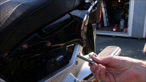 Honda ST1300 Tip Over Bar Installation