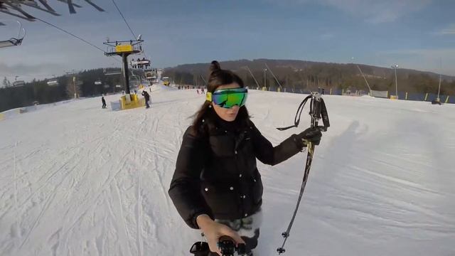 Закопане 2016. Поляна Шимошкова. Татры. Польша // Zakopane. Poland. Ski. Gopro смотреть онлайн