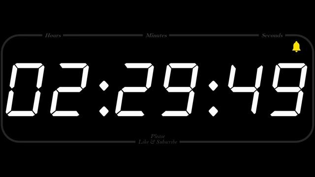 5 Hour - TIMER & ALARM - 1080p - COUNTDOWN смотреть онлайн