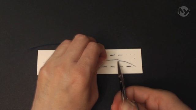 Изонить. Закладка для книги. Карандаш. смотреть онлайн